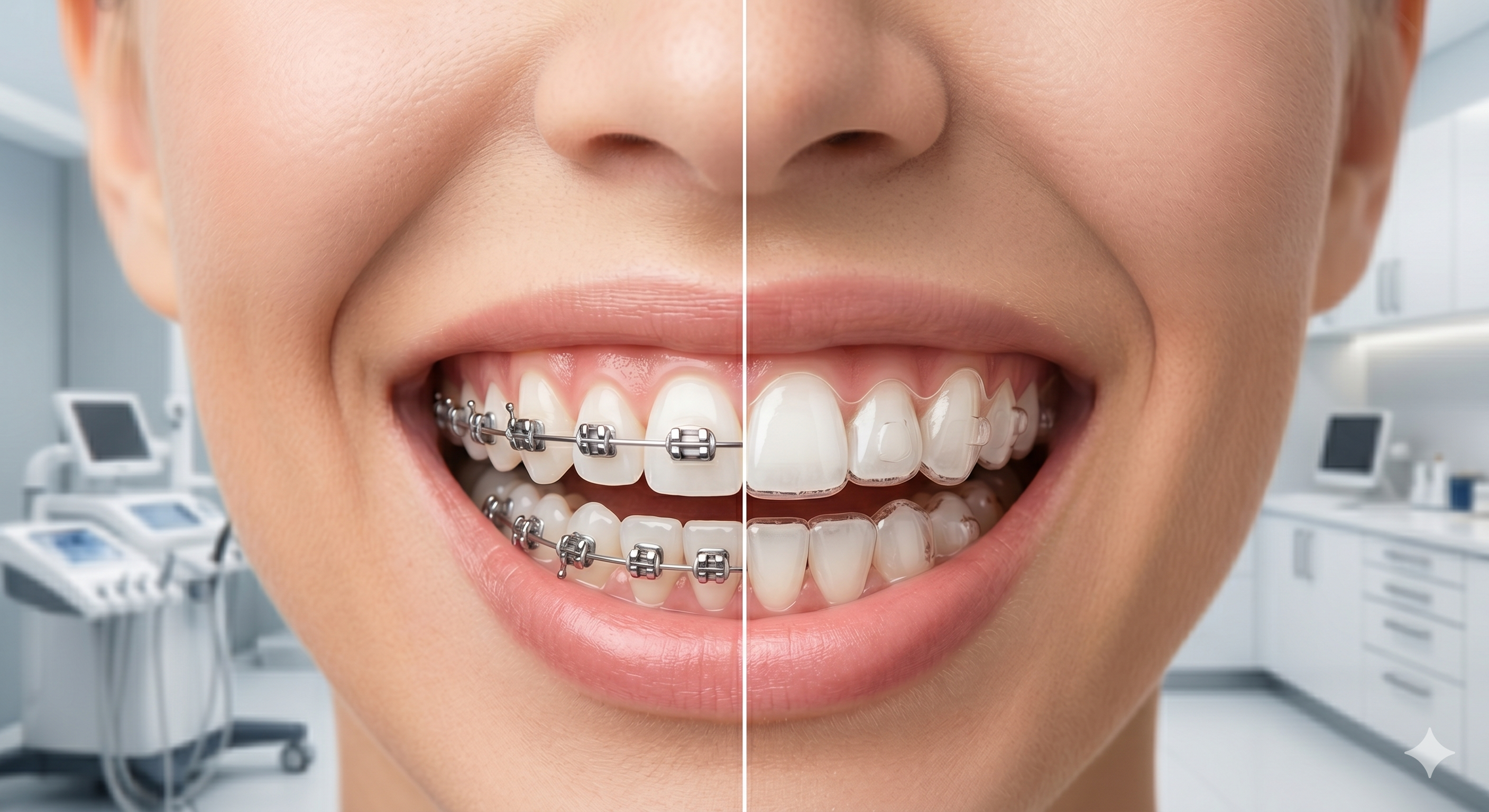 Metal Braces vs Invisalign